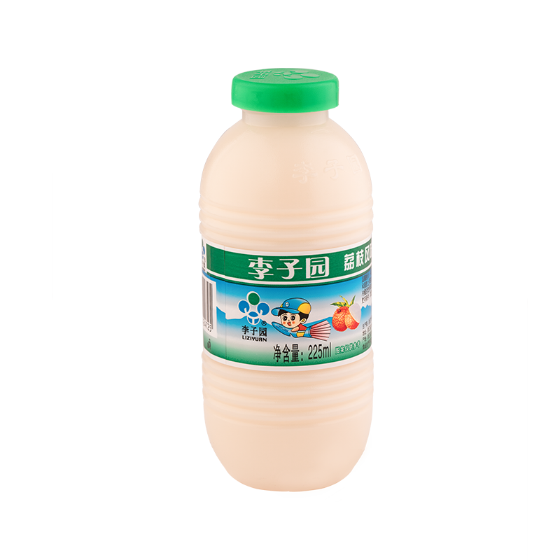 荔枝风味乳饮料，单瓶净含量225ml